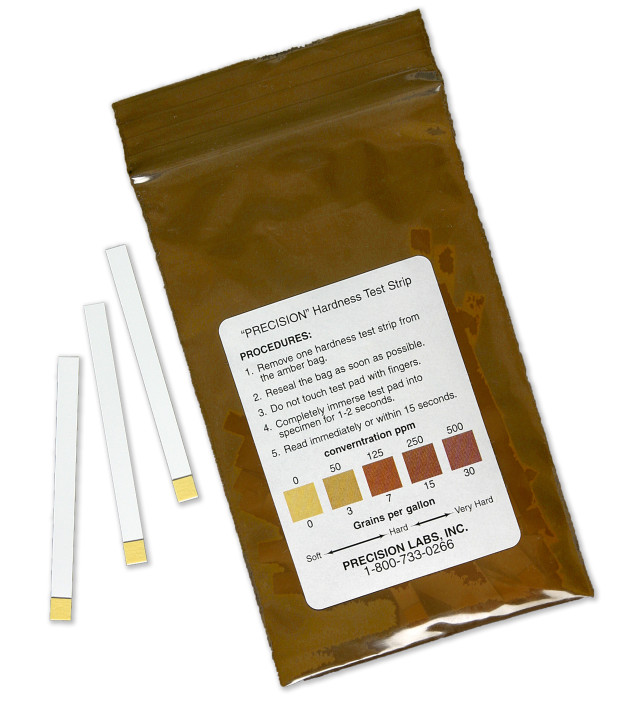 Water Hardness Test Strip Precision Laboratories