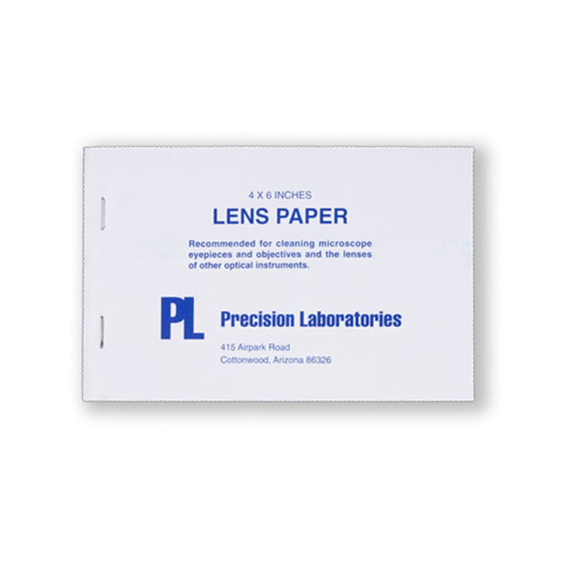 Lens Paper, Microscope, 4 x 6, 50 Sheets/pack, 12 packs/Box